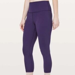 Lululemon Woman’s Small Purple High-Waisted Athletic Stretchy Leggings